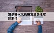 乐鱼体育-凯尔特人队员康复进展让球迷期待